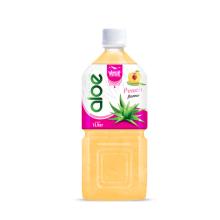 1L Premium Bottle Aloe Vera Drink Peach flavor
