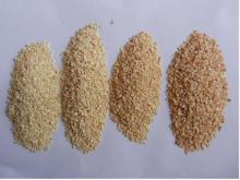various kinds of dehydrated garlic granules