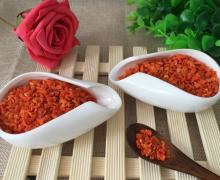 Organic carrot granule with high quality for European market