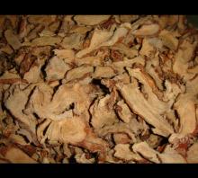dehydrate galangal slices