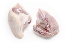 Halal A- Grade Frozen chicken half breast, back off 30% discount sales