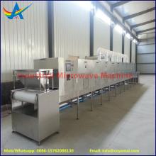 tunnel cocoa powder sterilization machine, 20kw microwave sterilizer