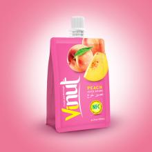 150ml 100% Pouches Peach Juice Drink