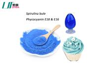 Spirulina blue phycocyanin powder E18 as  natural   food  pigment