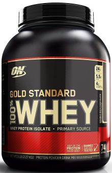 OPTIMUM NUTRITION GOLD STANDARD 100% Whey Protein Powder, Double Rich Chocolate, 5 Pound