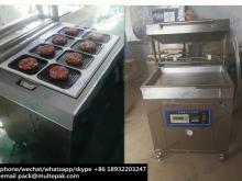 multepak vacuum skin packing machine for salmon meat fish