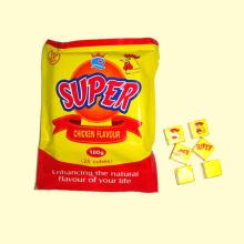Super 4g Halal Chicken Flavour  Seasoning   Cubes  Bouillon  Cubes 