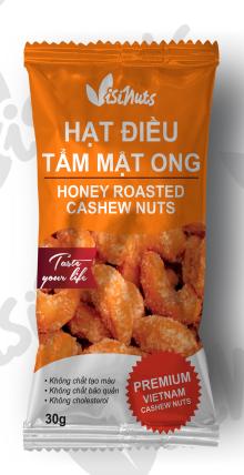 FRIED CASHEW WITH  HONEY 