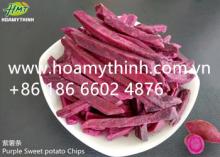 purple sweet potato chips