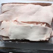 Frozen Pork fat skin off, pork backfat skinless, Frozen pig fat