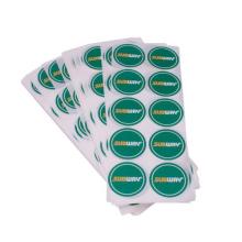 custom PE self adhesive label roll for food packaging