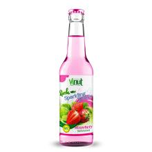 500ml VINUT Bottle Fresh Strawberry juice Sparkling water