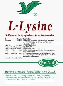 Nutricorn Lysine 98.5% HCl with High Quality for Animal