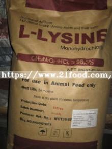 High Quality 98.5% Lysine-HCl Feed Fodder From China
