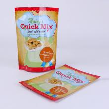 Stand up pouches with zipper