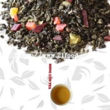 Chinese Fruit Green Tea with Different Fruit Aroma Flavor Tea