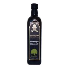 Tunisian Olive Oil Marasca Glass 750 mL bottle, 1st Cold Press Olive Oil.