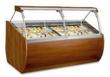  Wood  Gelato Merchandiser