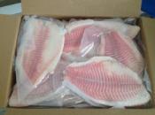 IQF Light Skinned Normal Trimmed Tilapia Fillets