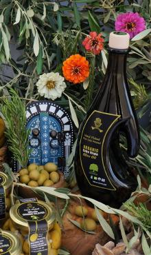 500mL Hasdrubal Bottle, Organic Extra Virgin Olive Oil. ISO Certified olive oil