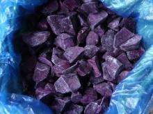 frozen purple sweet potato chunks