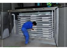 HUAXIAN plate blast freezer freezing storage fruit  vegetables  seafood meat