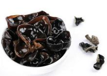 Dried  black  fungus  mushroom 