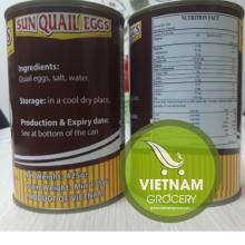 Sun Quail Egg In  Brine  - High Quality Vietnam Canned Quail Egg 425gr