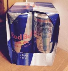 Red Bull, Redbull Classic and other energy drinks available in Germany