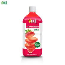 1L VINUT Original Bottle Strawberry Juice Drink