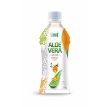 350ml Wholesale Supplier Bottle Natural Aloe Vera Juice with Honey flavor
