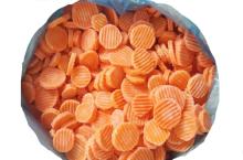 IQF Carrot Wave Slices