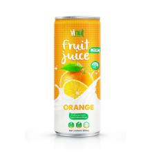  250ml  VINUT  Canned  Health Drink Lactobacillus acidophilus plus Orange  Juice 