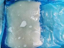 Frozen squid carved fillet