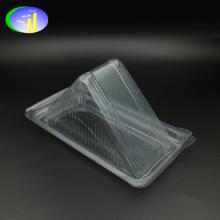 Universal PET plastic sandwich box Clear  Hinge d Wedge Containers
