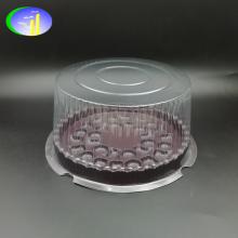 Accept customized clear  plastic   cake  box