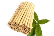 Natural bamboo  drinking   straw s/