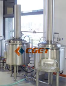 CGET 100L stainless steel mash later tun 2 vessel beer equipment brew house