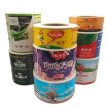 food and beverage packaging label and sticker