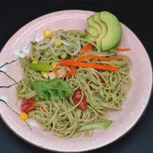 BIO dry spaghetti noodles gluten free green soybean pasta bulk noodle