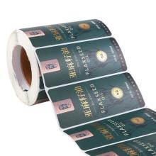 adhesive label sticker for edible oil bottle