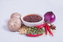 China mushroom condiments, chilli sauce