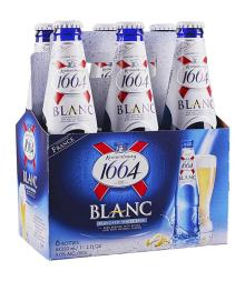 French Kronenbourg Beer 1664 Blanc 24x33ml