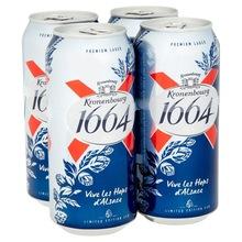 French kronenbourg 1664 Blanc Beer (25cl / 33cl Bottles / 50cl Cans)