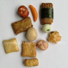 Colorful Original Flavor Rice Crackers Mixed with Peanuts
