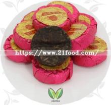 Rose Flower Puer Puerh Mini Cake Tea