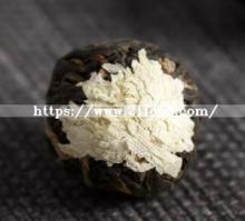 Handmade White Daisy Pu er Tea Dragon Ball