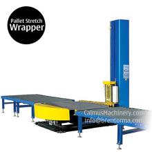Small-Footprint Online Pallet Wrapping Machine Turntable Stretch Wrapper