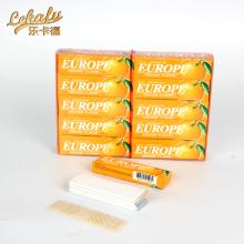 europe chewing gum orange flavor 5 stick gum
