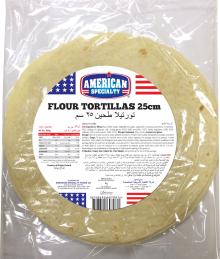 Flour tortilla bread